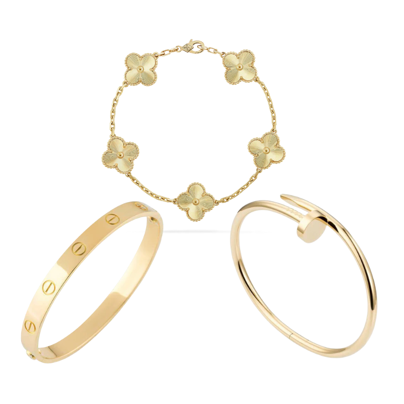 PARIS GOLD TRIO | BRACELET SET