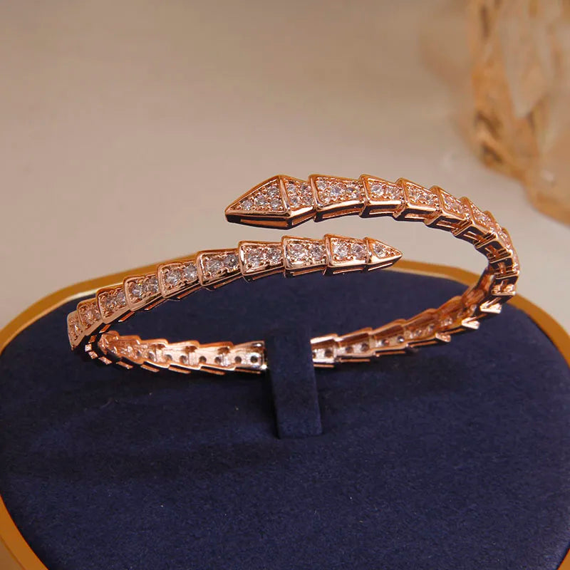 Rose Gold Snake Deluxe | Bracelet