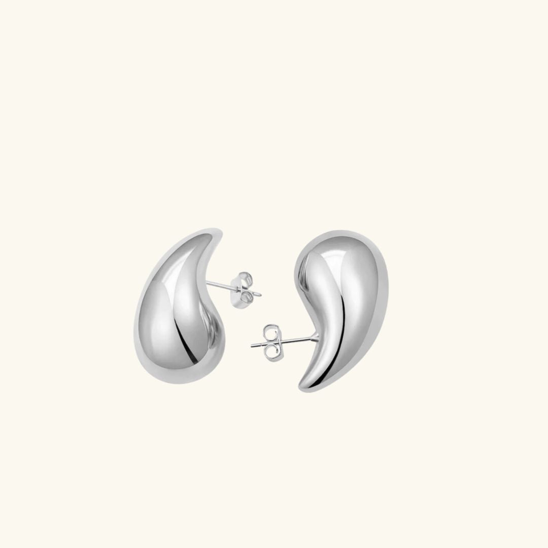 Gold Water Drop Earrings