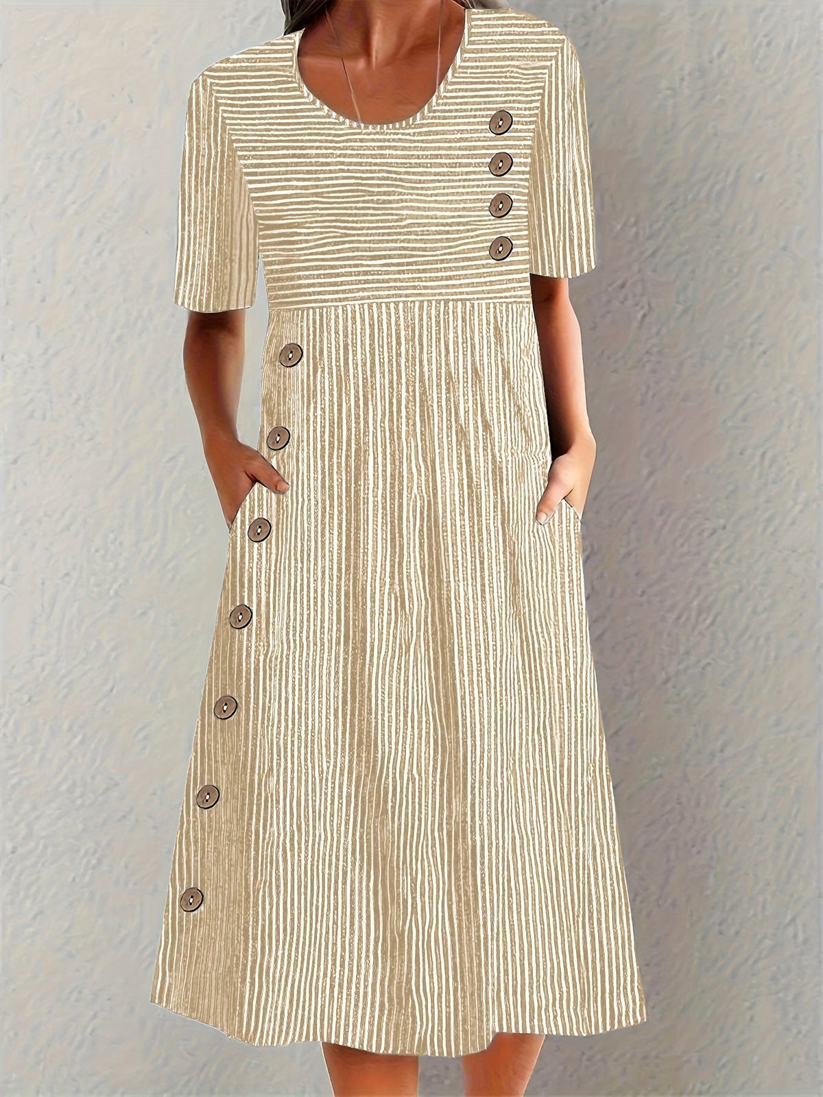 Sofia™ – Striped Summer Dress