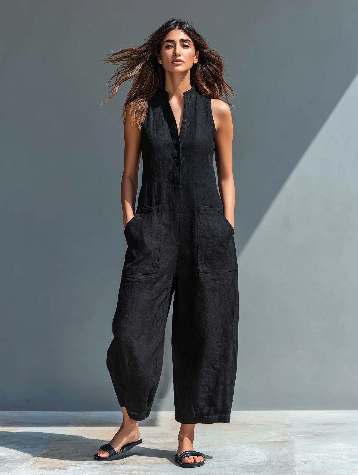 Lucy - Elegant Sleeveless Jumpsuit