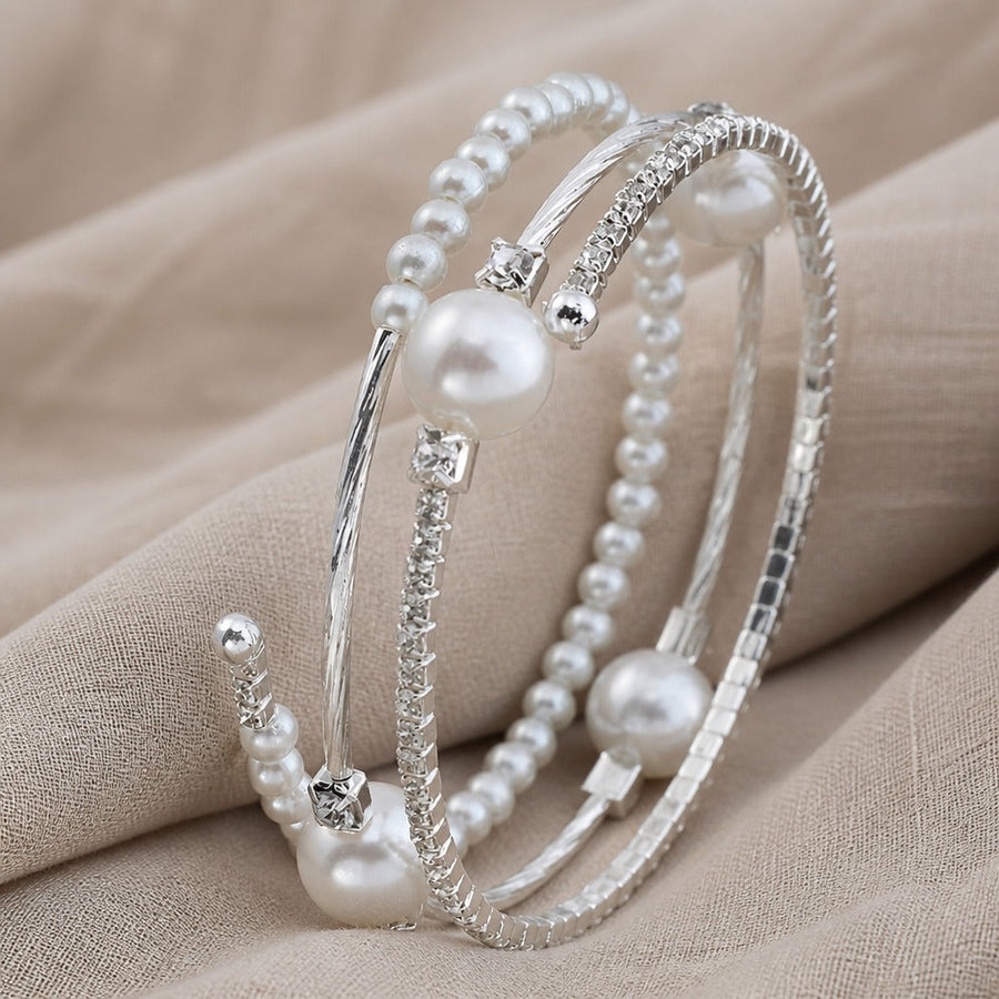 Pearl Heirloom Charm Bracelet