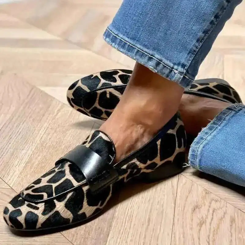 Natalie | Leopard Comfort Loafers