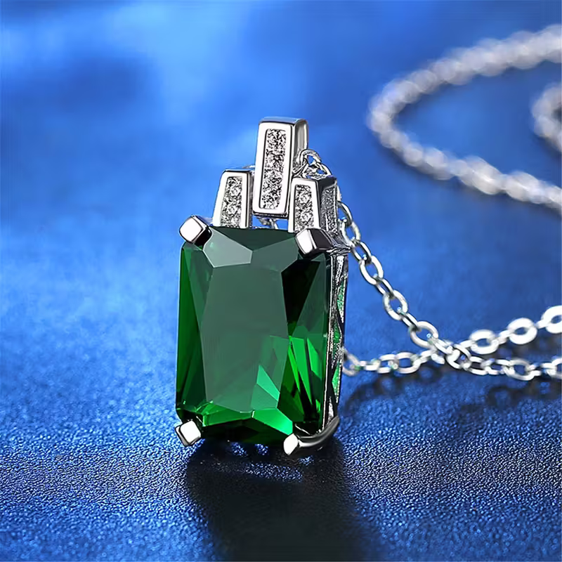 Modern Baguette Necklace