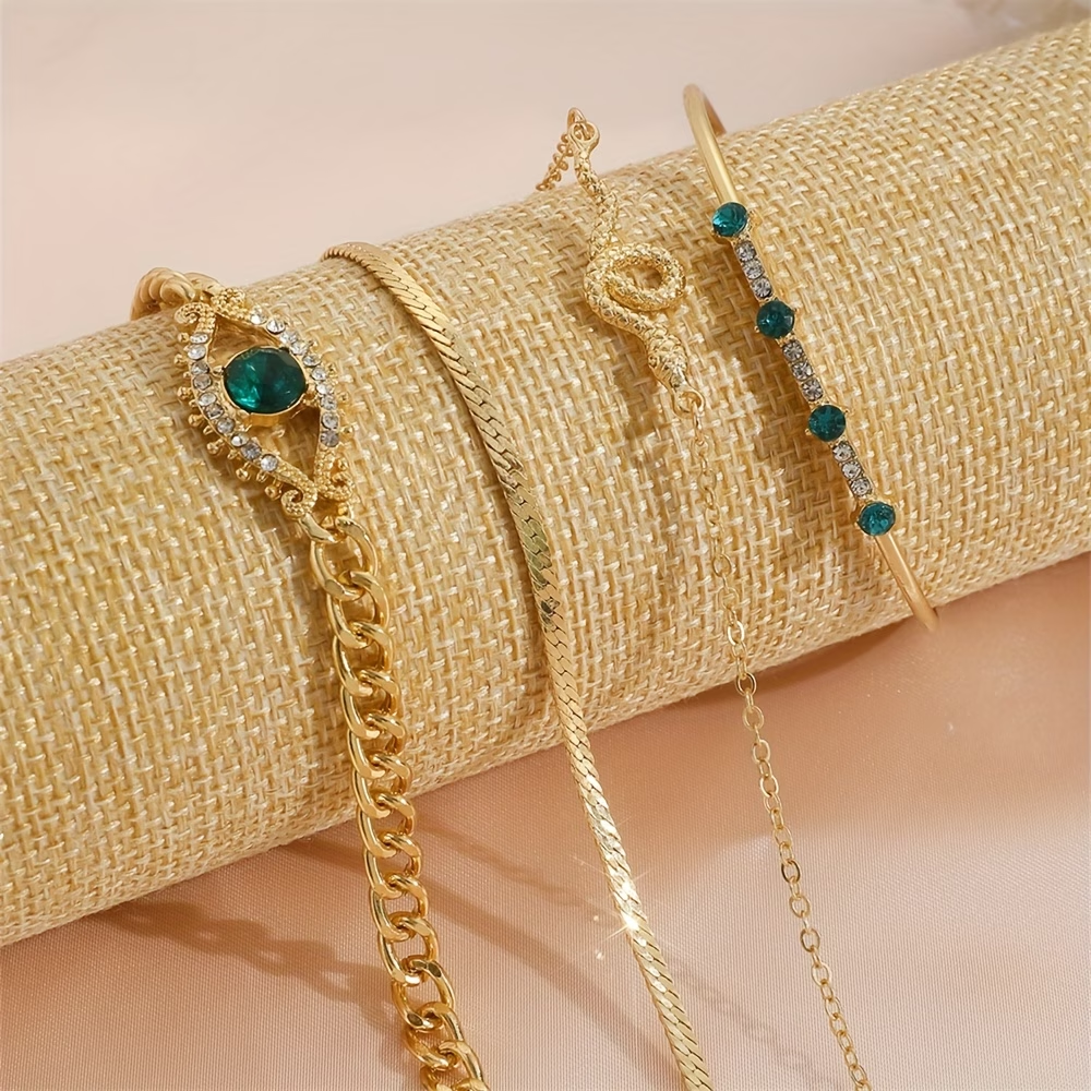 Snake Chain Eye Bracelet