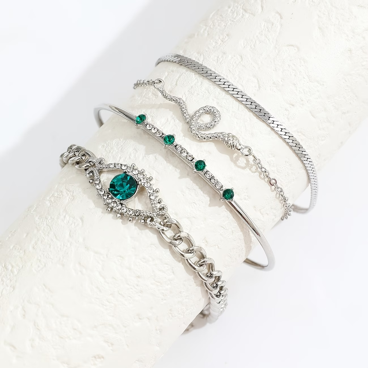 Snake Chain Eye Bracelet